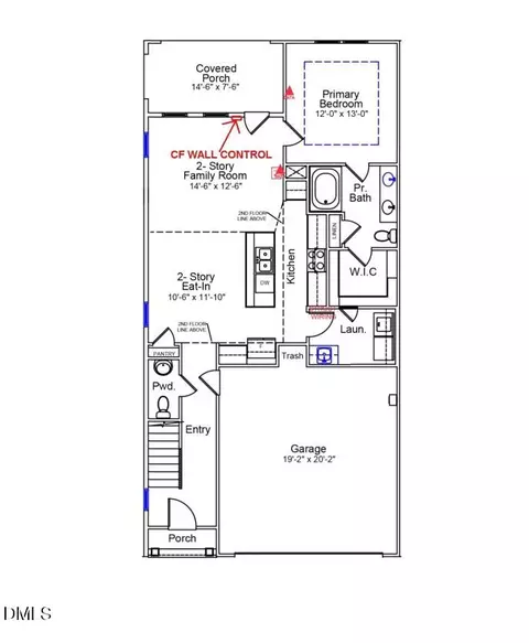 Floorplan - 609 Lanceleaf Ln #13, Durham, NC 27703 photo 2 of 3