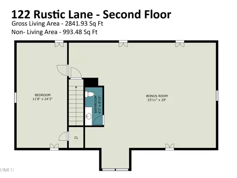 Floorplan - 122 Rustic Ln, Smithfield, NC 27577 photo 2 of 2