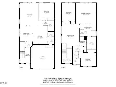 Floorplan - 1306 Southpoint Trl, Durham, NC 27713 photo 1 of 1