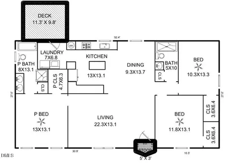 Floorplan - 101 Ander Ln, Willow Spring, NC 27592 photo 1 of 1