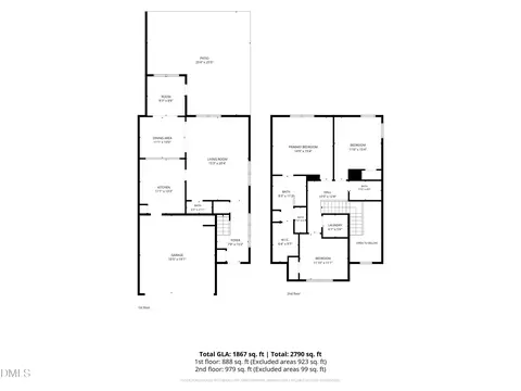 Floorplan - 1004 Saffron Loop, Durham, NC 27713 photo 1 of 1