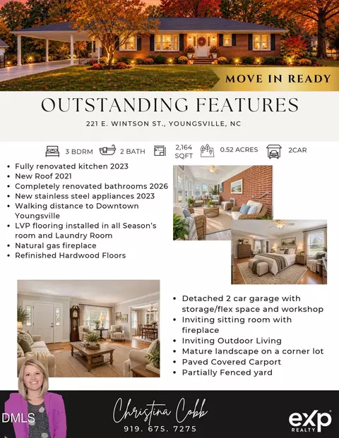 221 E Winston St, Youngsville, NC 27596