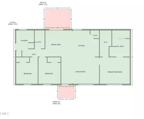 Floorplan - 211 Old North Carolina 75, Stem, NC 27581 photo 2 of 2