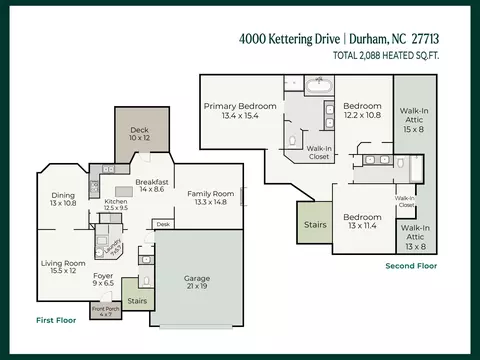Floorplan - 4000 Kettering Dr, Durham, NC 27713 photo 1 of 1