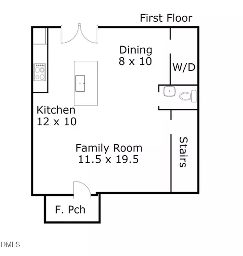 Floorplan - 203 Nelson St, Durham, NC 27707 photo 3 of 4