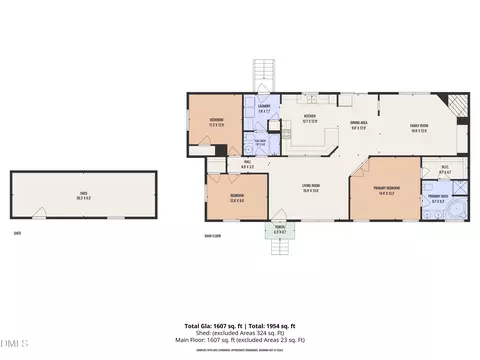 Floorplan - 2 Riverview Rd, Erwin, NC 28339 photo 3 of 4