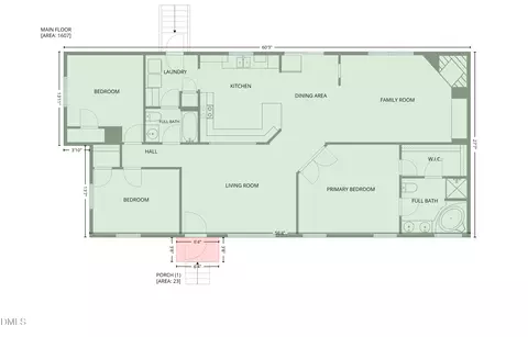 Floorplan - 2 Riverview Rd, Erwin, NC 28339 photo 4 of 4