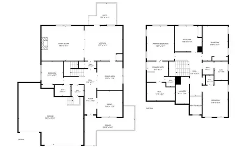 Floorplan - 175 Cherry Bark Loop, Clayton, NC 27527 photo 2 of 2