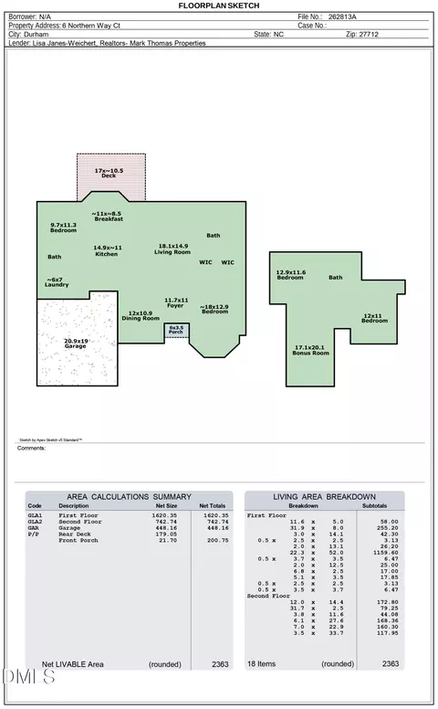 6 Northern Way Ct, Durham, NC 27712