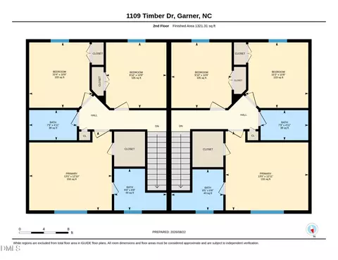 Floorplan - 1109 Timber Dr, Garner, NC 27529 photo 2 of 2