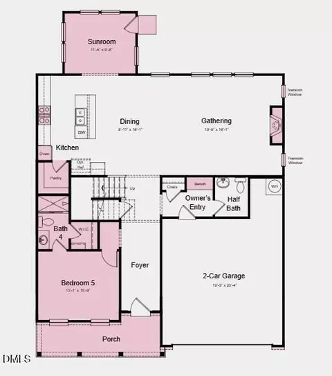 Floorplan - 1737 Clydner Dr, Apex, NC 27523 photo 1 of 2