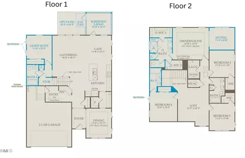 Floorplan - 2113 Saunders Farm Dr, Willow Springs, NC 27592 photo 1 of 1
