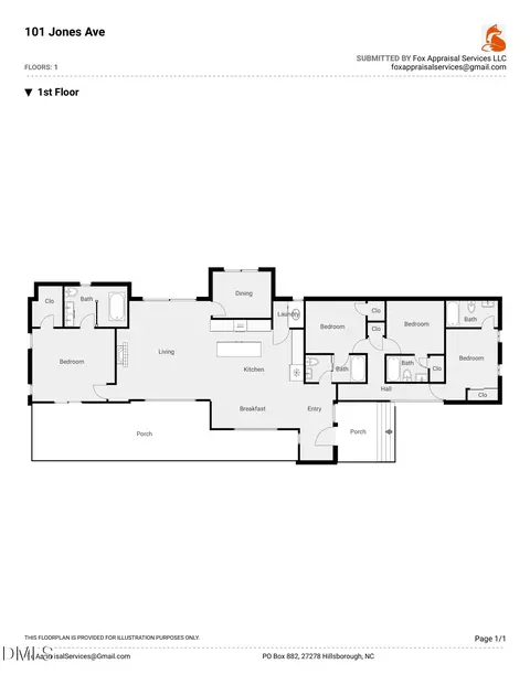 101 Jones Ave, Hillsborough, NC 27278