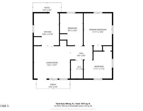 Floorplan - 522 Buffalo Rd, Smithfield, NC 27577 photo 1 of 1