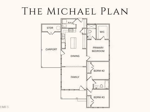 Floorplan - 1261 Whitley Rd, Middlesex, NC 27557 photo 1 of 1