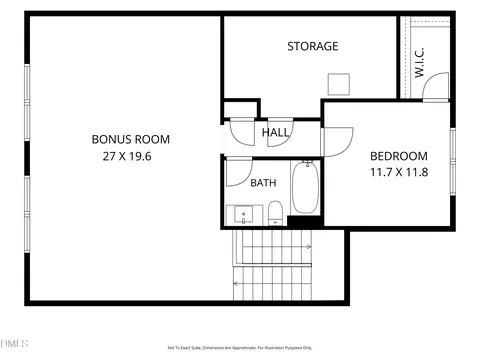 Floorplan - 1022 Hillside Falls Dr, Wake Forest, NC 27587 photo 3 of 6
