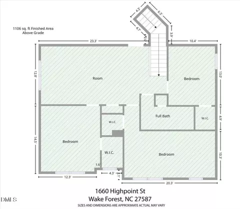 Floorplan - 1660 Highpoint St, Wake Forest, NC 27587 photo 2 of 5