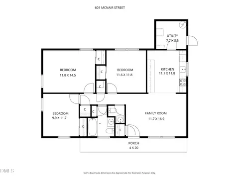 601 Mcnair St, Durham, NC 27707