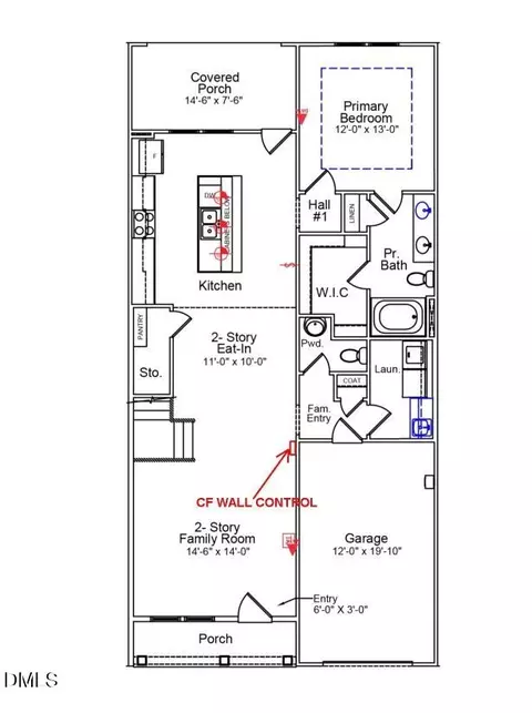 Floorplan - 613 Lanceleaf Ln #15, Durham, NC 27703 photo 3 of 3