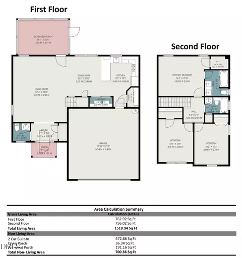 Floorplan - 6 Coriander Ct, Durham, NC 27713 photo 1 of 1