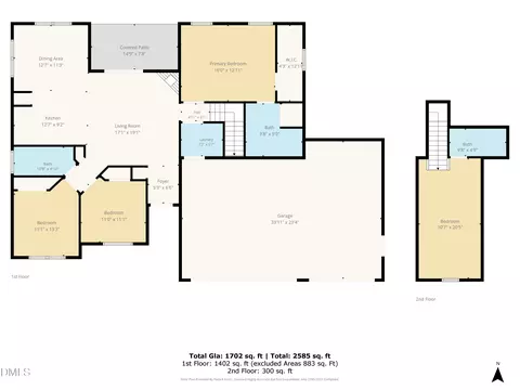 Floorplan - 152 N Josey Williams Rd, Erwin, NC 28339 photo 1 of 1