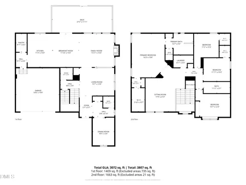 Floorplan - 509 Ferry Ct, Wake Forest, NC 27587 photo 1 of 3