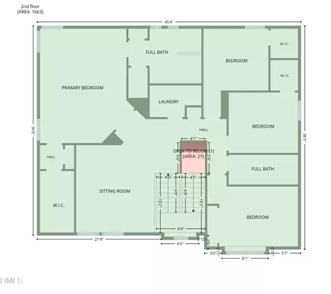 Floorplan - 509 Ferry Ct, Wake Forest, NC 27587 photo 3 of 3