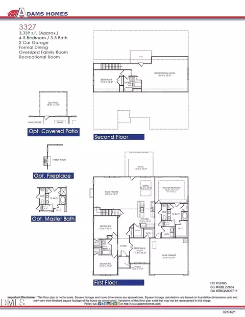 Floorplan - 130 Deep Blue Trl, Middlesex, NC 27557 photo 2 of 2
