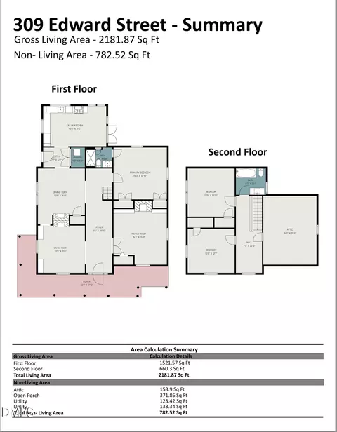 Floorplan - 309 Edward St, Durham, NC 27701 photo 2 of 2