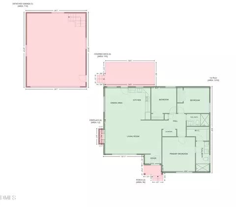 Floorplan - 3409 Spring Heather Ct, Willow Spring, NC 27592 photo 2 of 2