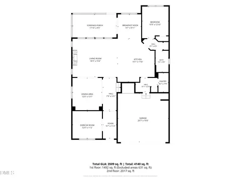 Floorplan - 2012 Hay House Ave, Wake Forest, NC 27587 photo 1 of 2