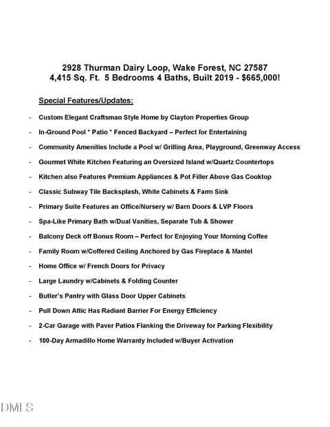 Other - 2928 Thurman Dairy Lp, Wake Forest, NC 27587 photo 1 of 10