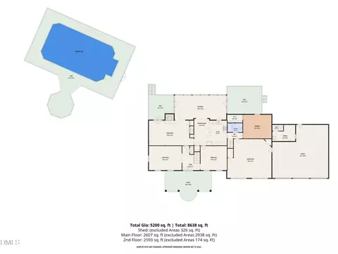 Floorplan - 5808 Devon Cir, Raleigh, NC 27604 photo 2 of 4