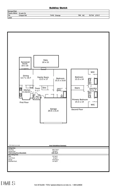 9 Lark Cir, Chapel Hill, NC 27517