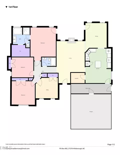 2804 Gaya Ct, Hillsborough, NC 27278