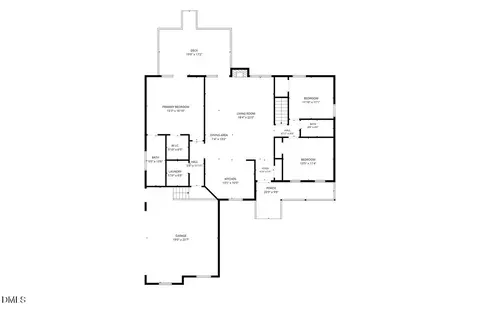 Floorplan - 3456 Sanders Rd, Willow Spring, NC 27592 photo 2 of 4