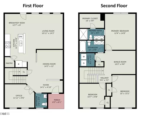 Floorplan - 4433 Middletown Dr, Wake Forest, NC 27587 photo 3 of 3