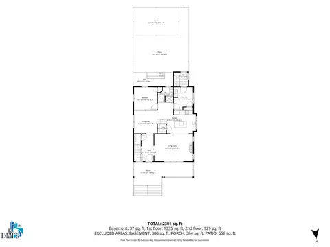 Floorplan - 106 E Trinity Ave, Durham, NC 27701 photo 2 of 4