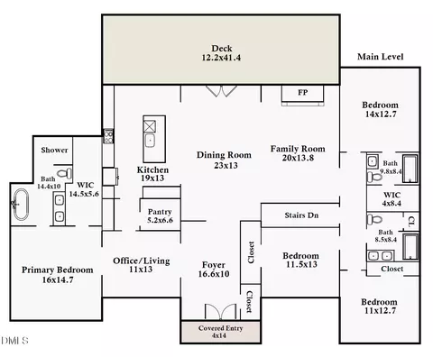 Floorplan - 2927 Wade Rd, Durham, NC 27705 photo 1 of 4