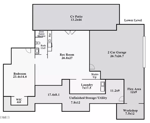 Floorplan - 2927 Wade Rd, Durham, NC 27705 photo 2 of 4