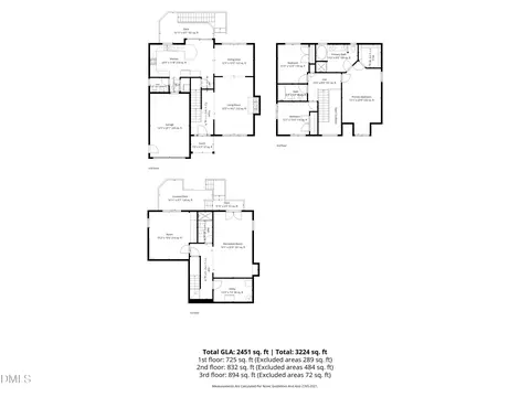 Floorplan - 107 Eagle Swoop Ct, Cary, NC 27513 photo 3 of 6