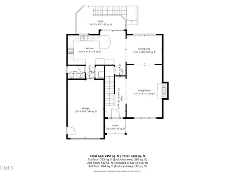 Floorplan - 107 Eagle Swoop Ct, Cary, NC 27513 photo 5 of 6