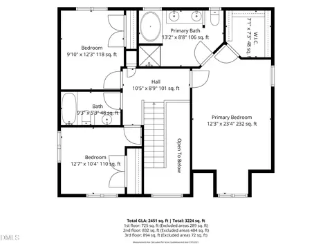 Floorplan - 107 Eagle Swoop Ct, Cary, NC 27513 photo 6 of 6