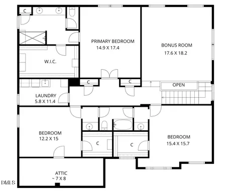 Floorplan - 110 Plano Dr, Durham, NC 27703 photo 2 of 3