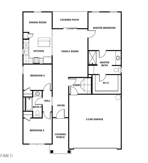 Floorplan - 3890 Origin Dr, Bailey, NC 27807 photo 1 of 1