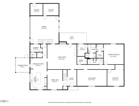 Floorplan - 904 Merry St, Dunn, NC 28334 photo 7 of 7