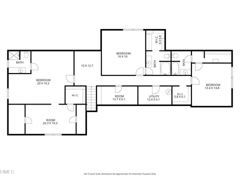 Floorplan - 904 Merry St, Dunn, NC 28334 photo 2 of 7