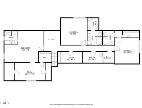 Floorplan - 904 Merry St, Dunn, NC 28334 photo 6 of 7