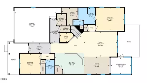 2630 Turner Pines Dr, New Hill, NC 27562