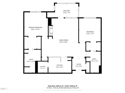 100 Northbrook Dr #206, Raleigh, NC 27609